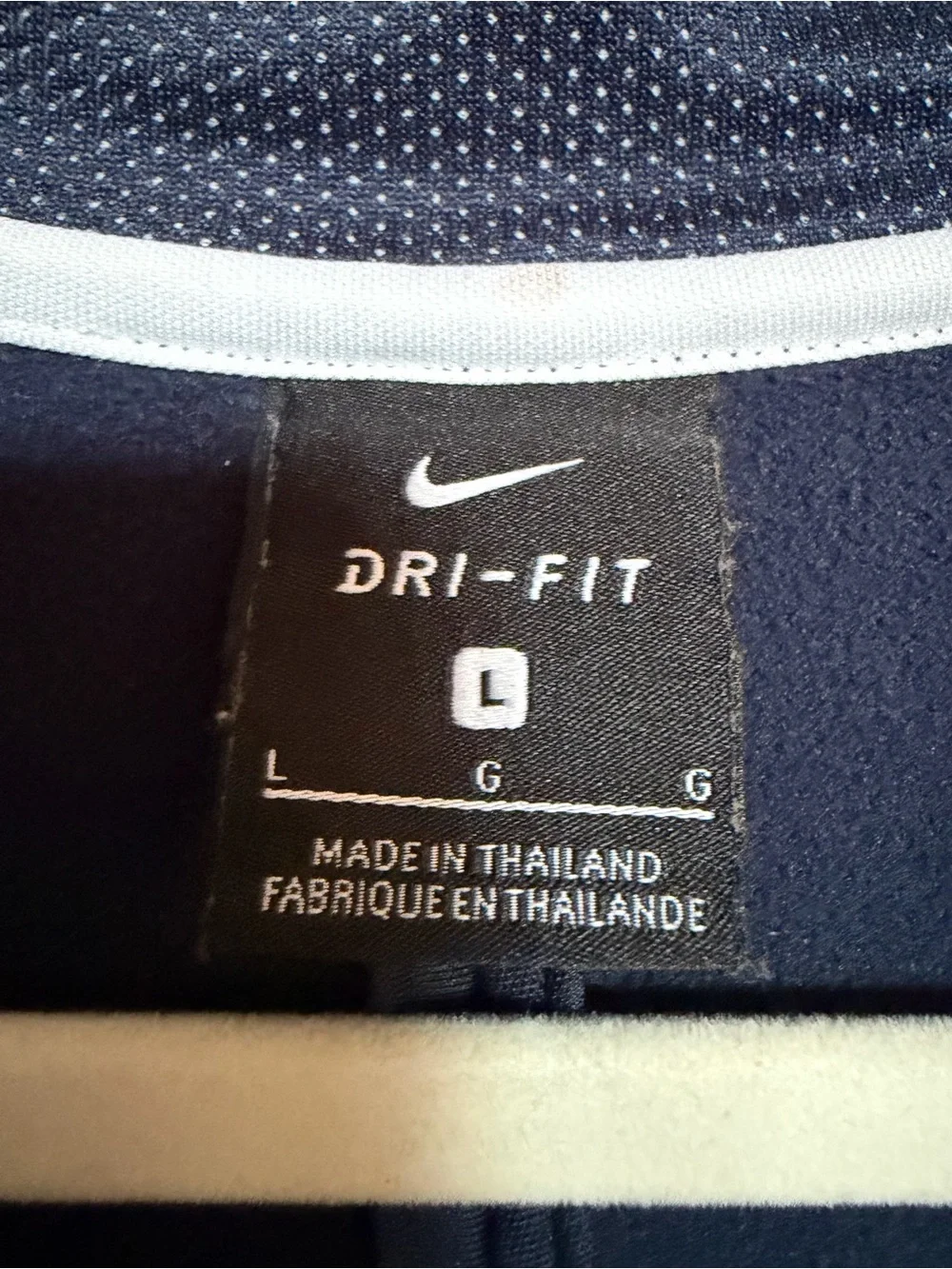 Nike Dri-FIT San Diego Surf Cup 2018 Quarter Zip Pullover Mens Large Navy Soccer